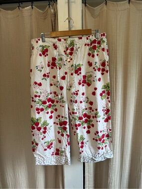 Nick and Nora Pajama Capris- Large